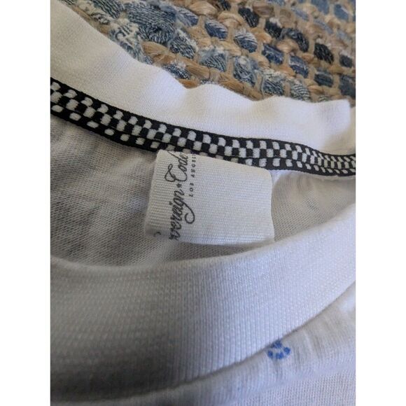 Sovereign Code Men's L Lobsters Novelty Print White Red Blue Yellow S/S Crew Nec - Picture 3 of 7